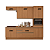 Cozinha Modulada 05 Pçs - Canela - Linha Maxxi - Kappesberg - Imagem 7