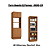 Kit Forno e Micro 04 Portas - Ref. R630 - Canela - Linha Ciela - Kappesberg - Imagem 1