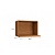Nicho Microondas - Ref. R640 - Canela - Linha Ciela - Kappesberg - Imagem 4