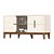Buffet Rael 02 Portas 02 Gavetas - Ref. S359-129 - Off White/Nature - Moveis Henn - Imagem 2