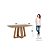 Mesa Lins Retangular 160cm - Ref. SC132-128 - Nature - Moveis Henn - Imagem 4
