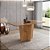 Mesa Vertice Retangular 160cm c/ Vidro - Ref. SC134-128 - Nature - Moveis Henn - Imagem 1