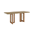 Mesa Yara Retangular 200cm - Ref. SC138-128 - Nature - Moveis Henn - Imagem 3