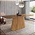 Mesa Olivia Retangular 200cm c/ Vidro - Ref. SC122-128 - Nature - Moveis Henn - Imagem 1