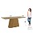 Mesa Olivia Retangular 200cm c/ Vidro - Ref. SC122-128 - Nature - Moveis Henn - Imagem 3