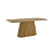 Mesa Olivia Retangular 200cm c/ Vidro - Ref. SC122-128 - Nature - Moveis Henn - Imagem 3