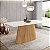Mesa Olivia Retangular 180cm c/ Vidro - Ref. SC120-127 - Nature/Off White - Moveis Henn - Imagem 1