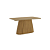 Mesa Olivia Retangular 160cm c/ Vidro - Ref. SC117-128 - Nature - Moveis Henn - Imagem 3