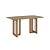 Mesa Yara Retangular 160cm - Ref. SC135-128 - Nature - Moveis Henn - Imagem 2