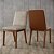 Par de Cadeiras Pietra - Ref. S41-535 - Corano Caramelo/Creme - Moveis Henn - Imagem 1