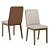 Par de Cadeiras Pietra - Ref. S41-547 - Corano Caramelo/Linho - Moveis Henn - Imagem 2