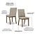 Par de Cadeiras Elena - Ref. S40-538 - Creme - Moveis Henn - Imagem 5