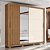 Roupeiro 02 Portas Vasti - Ref. D339-127 - Nature/Off White - Moveis Henn - Imagem 1