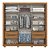 Roupeiro 02 Portas Vasti - Ref. D339-127 - Nature/Off White - Moveis Henn - Imagem 3