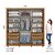 Roupeiro 02 Portas Vasti - Ref. D339-127 - Nature/Off White - Moveis Henn - Imagem 4
