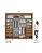 Roupeiro 250cm 02 Portas Cayman 100% MDF - Ref. D337-214 - Cinamomo - Móveis Henn - Imagem 6