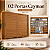 Roupeiro 250cm 02 Portas Cayman 100% MDF - Ref. D337-214 - Cinamomo - Móveis Henn - Imagem 1