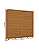 Roupeiro 250cm 02 Portas Cayman 100% MDF - Ref. D337-214 - Cinamomo - Móveis Henn - Imagem 7