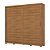 Roupeiro 02 Portas Cayman 100% MDF - Ref. D337-128 - Nature - Móveis Henn - Imagem 2