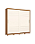 Roupeiro 250cm 02 Portas Cayman 100% MDF - Ref. D337-221 - Cinamomo/Off White - Móveis Henn - Imagem 4