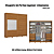 Roupeiro 02 Portas Cayman 100% MDF c/ Espelho - Ref. D337-214 - Cinamomo - Móveis Henn - Imagem 2