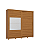 Roupeiro 250cm 02 Portas Cayman 100% MDF c/ Espelho - Ref. D337-214 - Cinamomo - Móveis Henn - Imagem 4