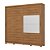 Roupeiro 02 Portas Cayman 100% MDF c/ Espelho - Ref. D337-128 - Nature - Móveis Henn - Imagem 2