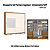 Roupeiro 02 Portas Cayman 100% MDF c/ Espelho - Ref. D337-221 - Cinamomo/Off White - Móveis Henn - Imagem 2