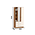 Roupeiro Multiuso Doha - D332-221 - Cinamomo/Off White - Moveis Henn - Imagem 8