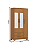 Roupeiro 91cm 03 Portas 02 Gavetas Açai c/ Espelho - Ref. DA133-214 - Cinamomo - Moveis Henn - Imagem 7