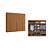 Roupeiro 06 Portas 04 Gavetas 100% MDF - Ref. R582 - Canela - Kappesberg - Imagem 2