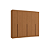 Roupeiro 06 Portas 04 Gavetas 100% MDF - Ref. R582 - Canela - Kappesberg - Imagem 3