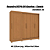 Roupeiro 245cm 05 Portas 04 Gavetas c/ Pés - Ref. CB03N564 - Canela - Kappesberg - Imagem 2