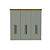 Roupeiro 06 Portas 02 Gavetas London 100% MDF Ref. LON1062 - Corda/Freijo - Móveis Primavera - Imagem 3