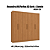 Roupeiro 232cm 06 Portas 02 Gavetas - Ref. M569 - Canela - Kappesberg - Imagem 2