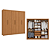Roupeiro 232cm 06 Portas 02 Gavetas - Ref. M569 - Canela - Kappesberg - Imagem 3