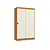 Roupeiro 02 Portas 02 Gavetas - Ref. R588 - Canela/Off White - Móveis Kappesberg - Imagem 3