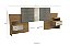 Cabeceira p/ Box com Apoio - Ref. G290 - Canela - Kappesberg - Imagem 3