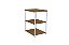 Mesa de Apoio LI004 - Canela/Branco - Linha Industrial - Kappesberg - Imagem 2