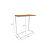 Mesa de Apoio - Ref. LI025 - Canela/Branco - Linha Industrial - Kappesberg - Imagem 4