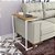 Mesa de Apoio - Ref. LI025 - Canela/Branco - Linha Industrial - Kappesberg - Imagem 1