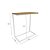 Mesa de Apoio - Ref. LI025 - Canela/Branco - Linha Industrial - Kappesberg - Imagem 3