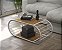 Mesa de Centro LI039 - Canela/Branco - Linha Industrial - Kappesberg - Imagem 1