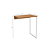 Mesa de Apoio p/ Mesa Escrivaninha - Ref. LI040 - Canela/Branco - Linha Industrial - Kappesberg - Imagem 4