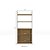 Estante Alta c/ Portas - LI041 - Canela/Branco - Linha Industrial - Kappesberg - Imagem 3