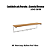 Prateleira c/ Cabide - Ref.LI042 - Canela/Branco - Linha Industrial - Kappes Crome - Imagem 2