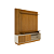 Home Theater Ares - Ref. 654139 - Cinamomo/Off White - Madetec - Imagem 3