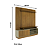 Home Theater Ares - Ref. 654140 - Cumaru/Opala - Madetec - Imagem 4