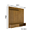 Painel Suspenso Aurora Ref. 291039 - Cumaru - Madetec - Imagem 4