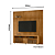 Composição Piso-Teto Prestige - Ref. 768039 - Cumaru - Madetec - Imagem 3